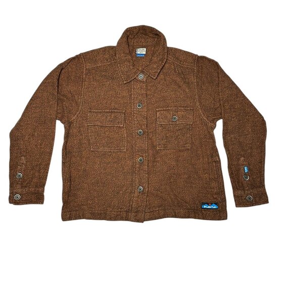 KAVU Button Front Shacket Shirt Jacket Size Small - Picture 1 of 5